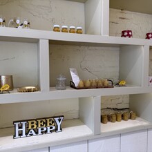 Beeswax candles and