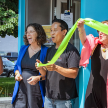 Inauguration of the Kiosk