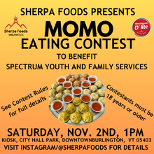 Momo eating contest