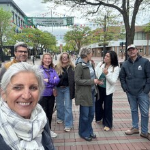Lisa & friends on Church Street!