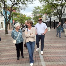 Michele & friends on Church Street!